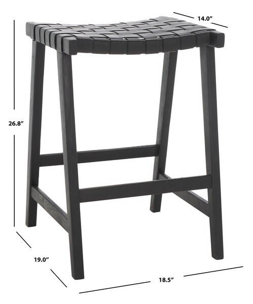 Safavieh Abreu Rectangle Counter Stool, Reduced Price 2172720156 BST1013G