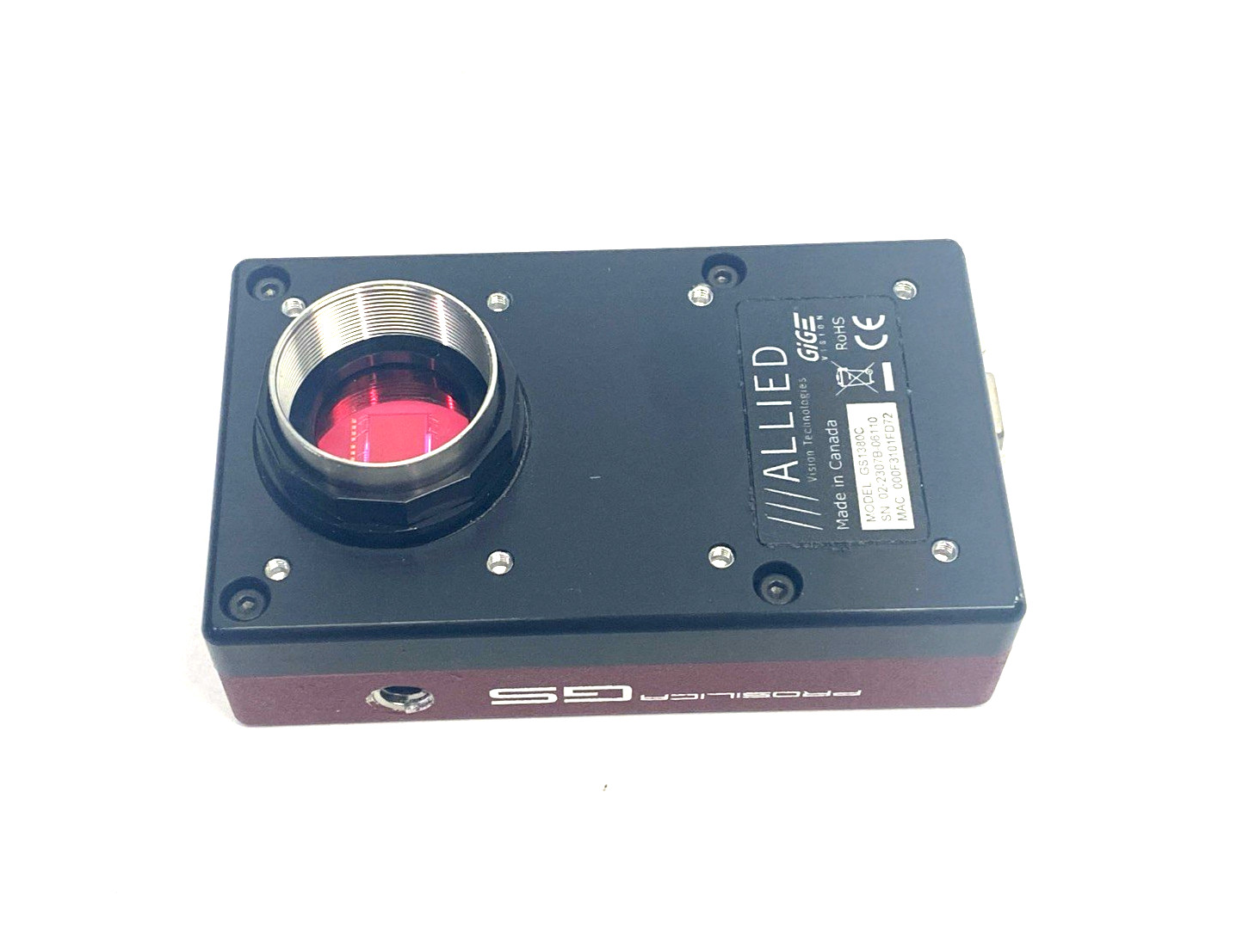 Allied Vision GS1380C Prosilica GS Machine Vision Camera