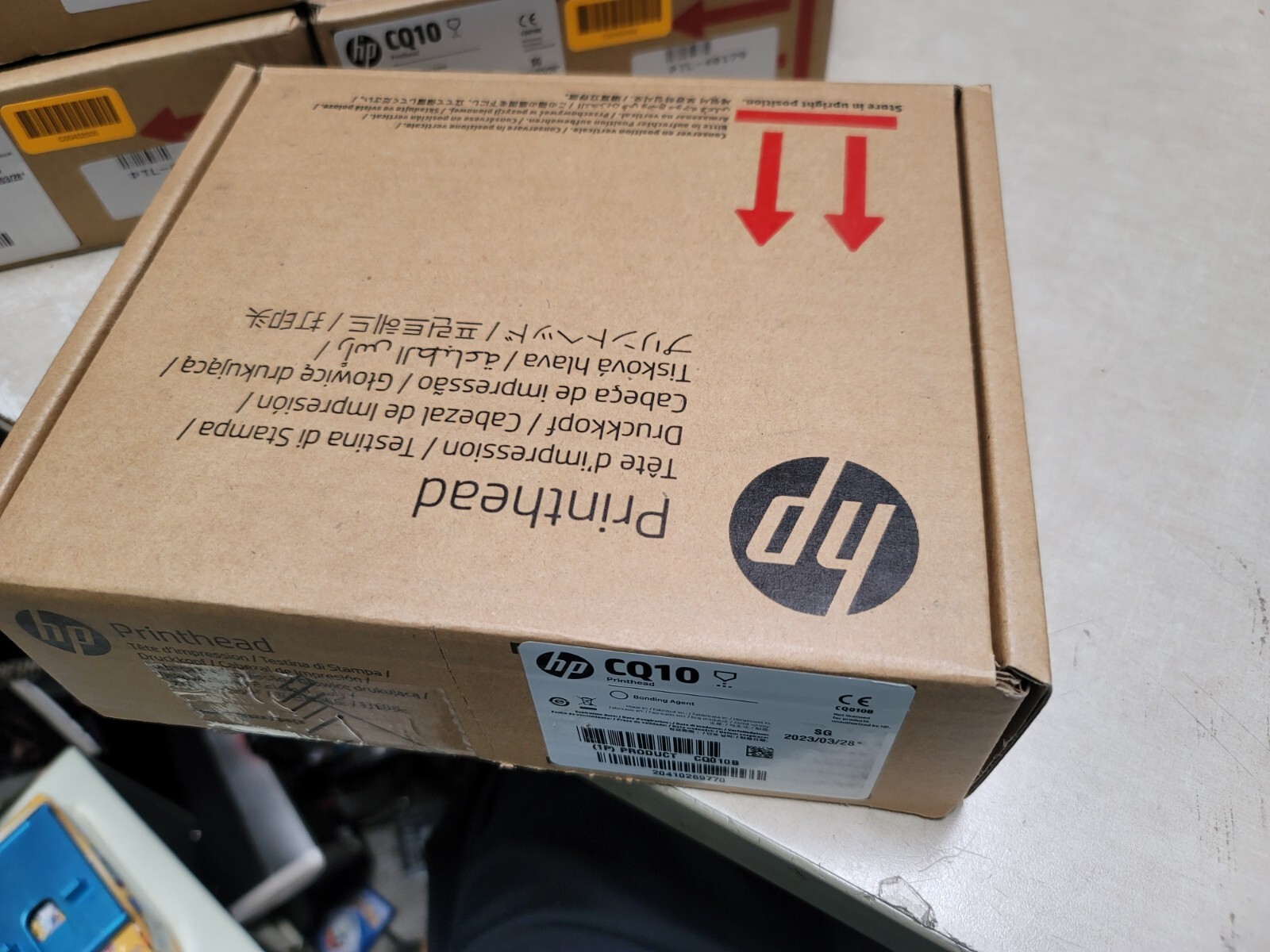HP CQ10 Printhead For HP PageWide C500 Press Bonding Agent CQ010B CQ10 NOB
