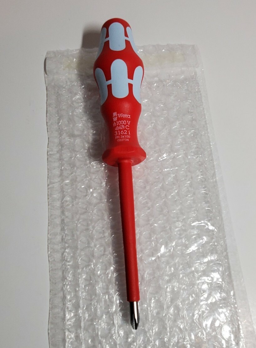 WERA 3162i Stainless Steel Kraftform Philips Screwdriver 022734 NEW (Other)