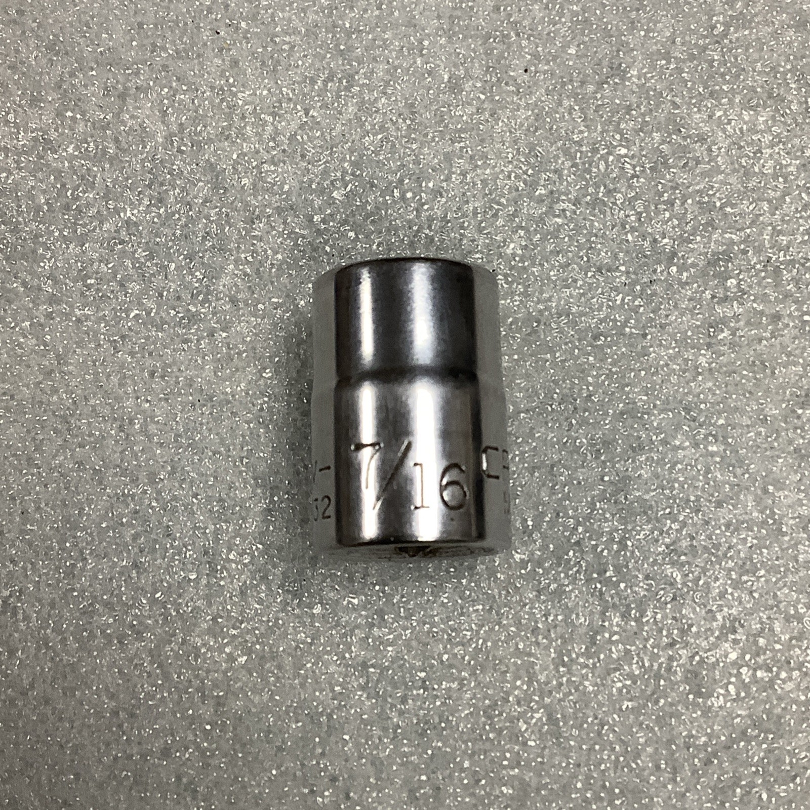 Vintage Craftsman -VV- 44332 7/16” Socket 12 Point And 3/8” Drive USA