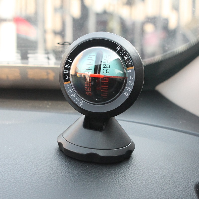 Vehicle Mounted Digital Slope Meter / Inclinometer – Auto Angle Sensor Gauge