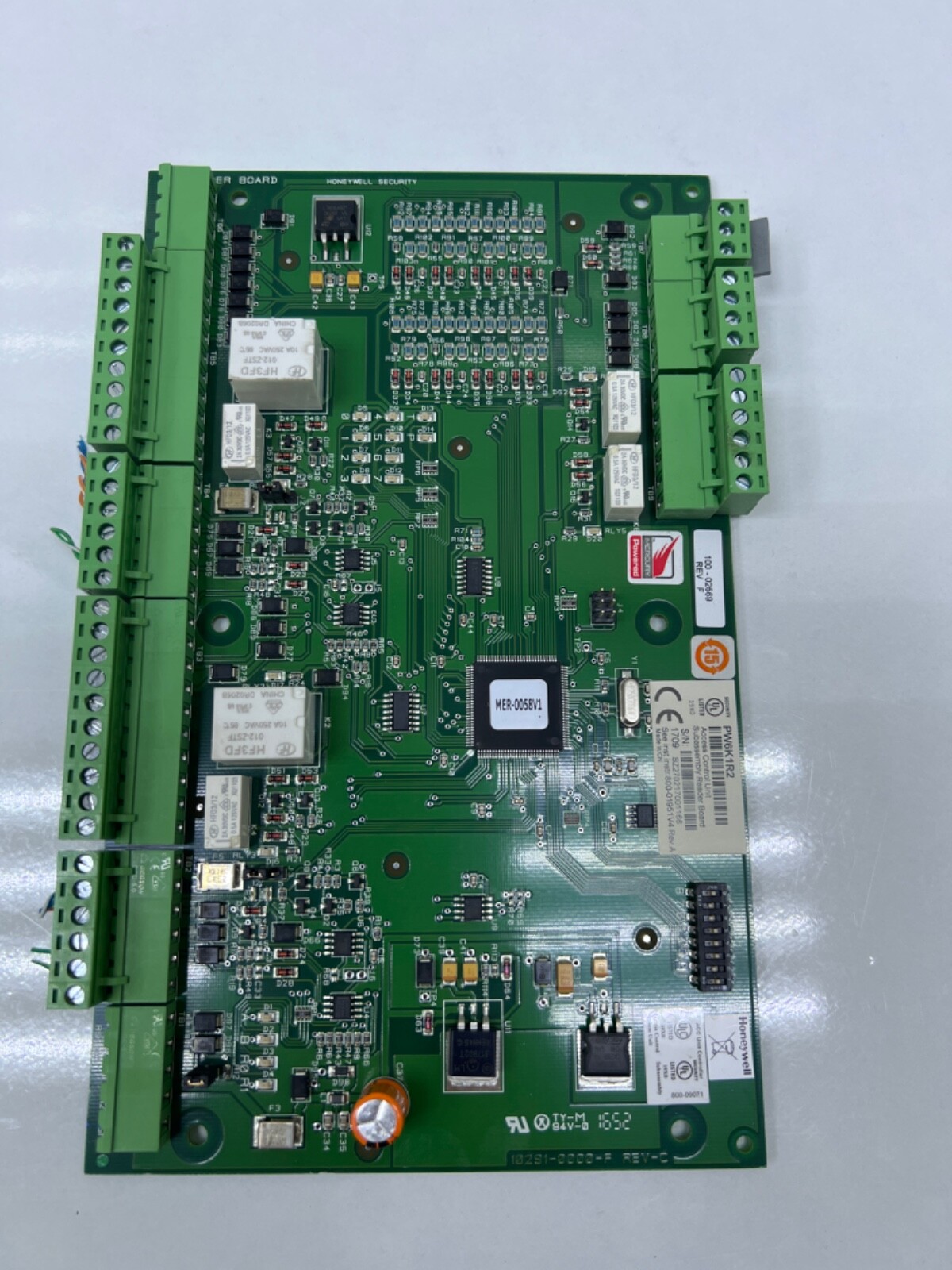 Honeywell PW6K1R2 Access Control Unit Subassembly Reader Module Board