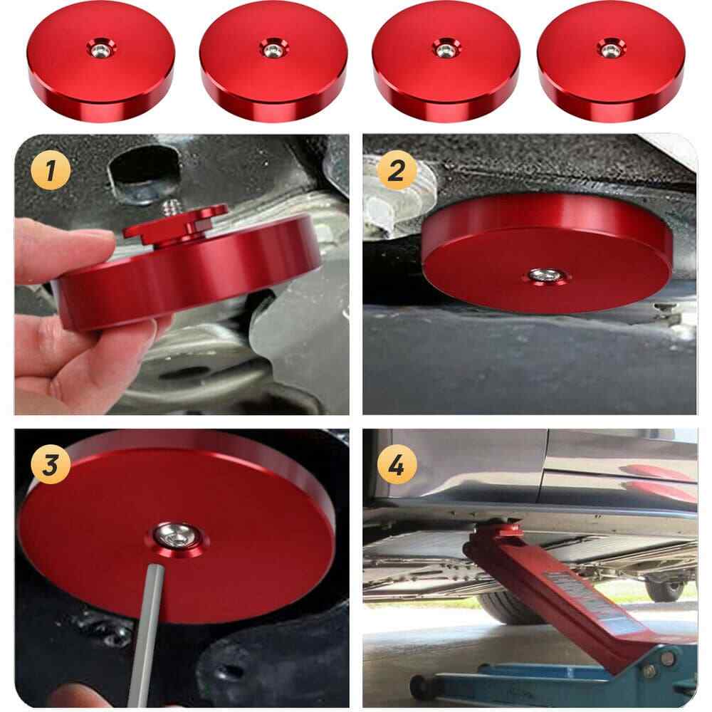 For Corvette C5 C6 C7 & C8 models Leave In Lift Jack Pads Jacking Pucks Aluminum
