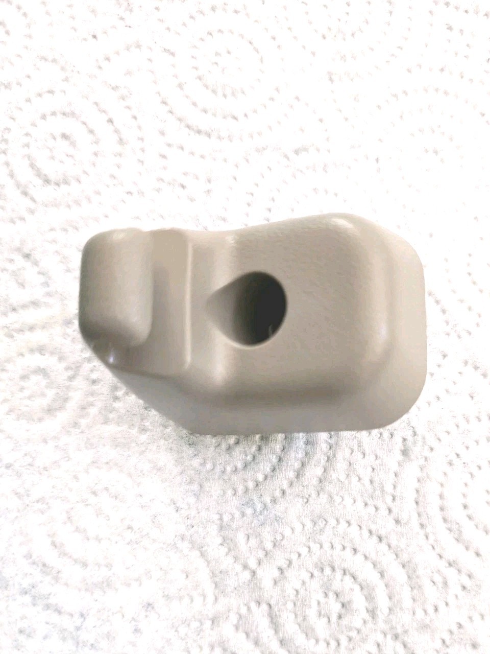 2008-2010 Ford F250 F350 Super Duty Sun Visor Clip mount WARM STONE GRAY OEM