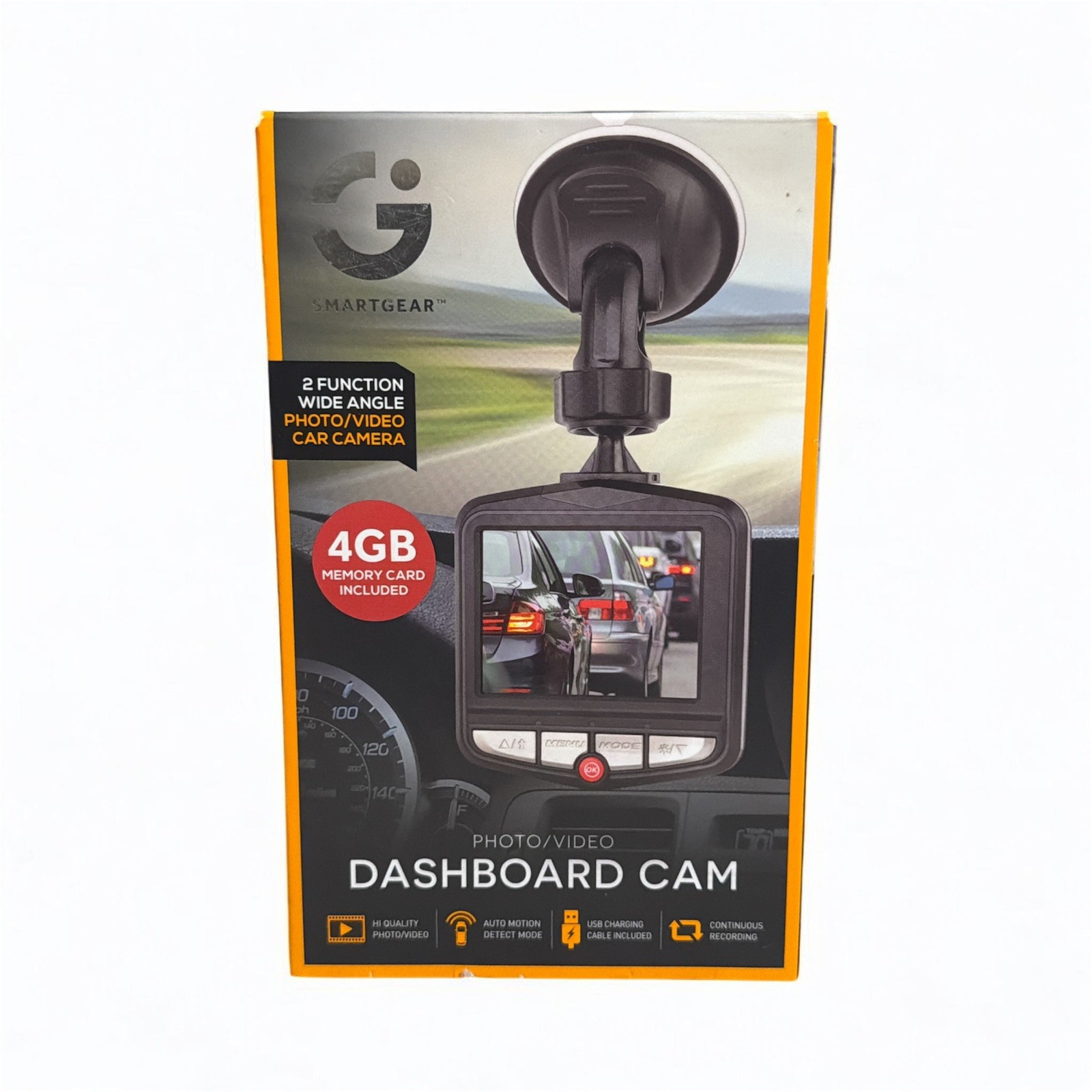 SmartGear Photo and Video Dashboard Camera with Auto Motion Detection