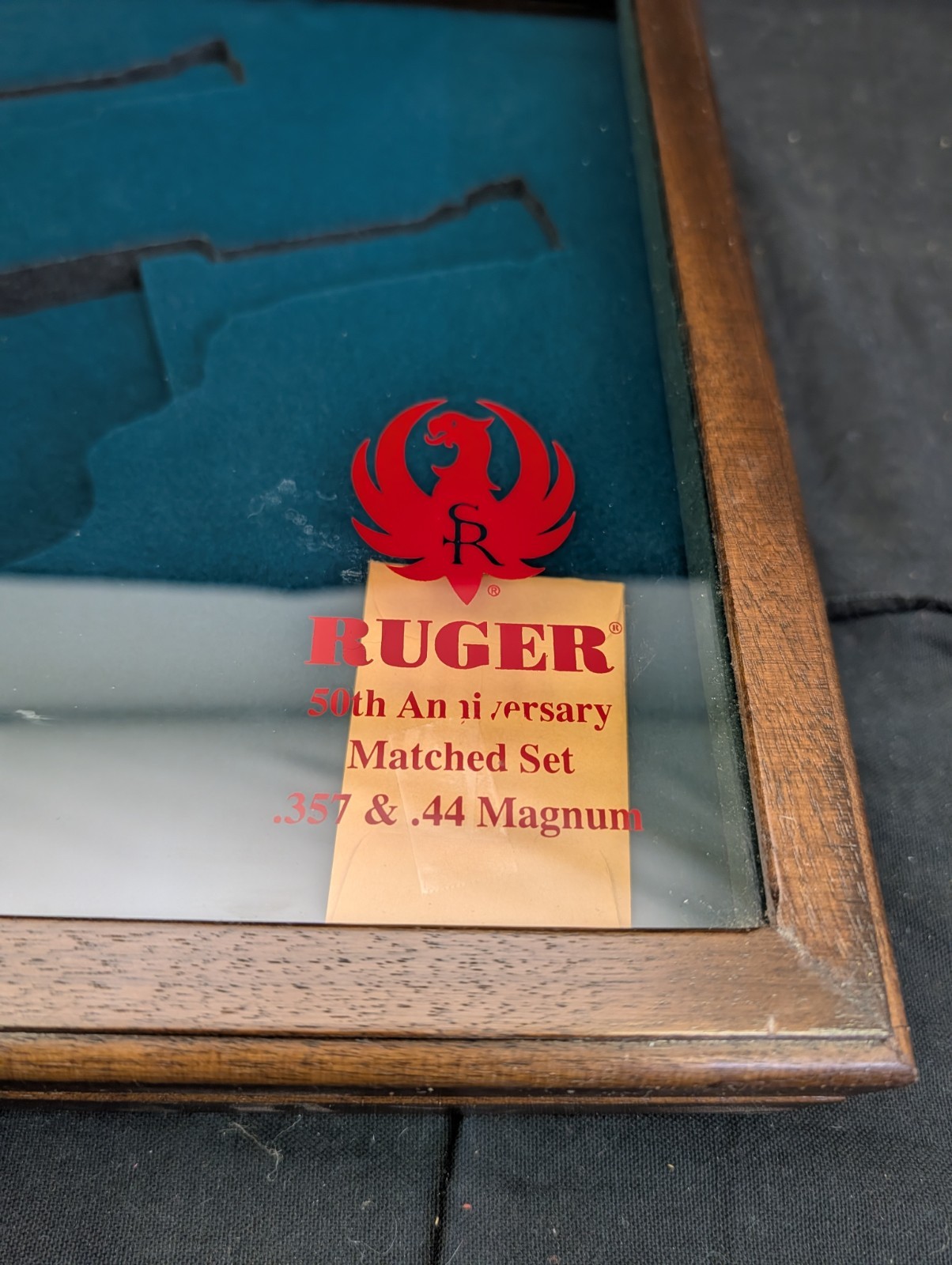 Factory Ruger Blackhawk 50th Anniversary Presentation Box 357 & 44