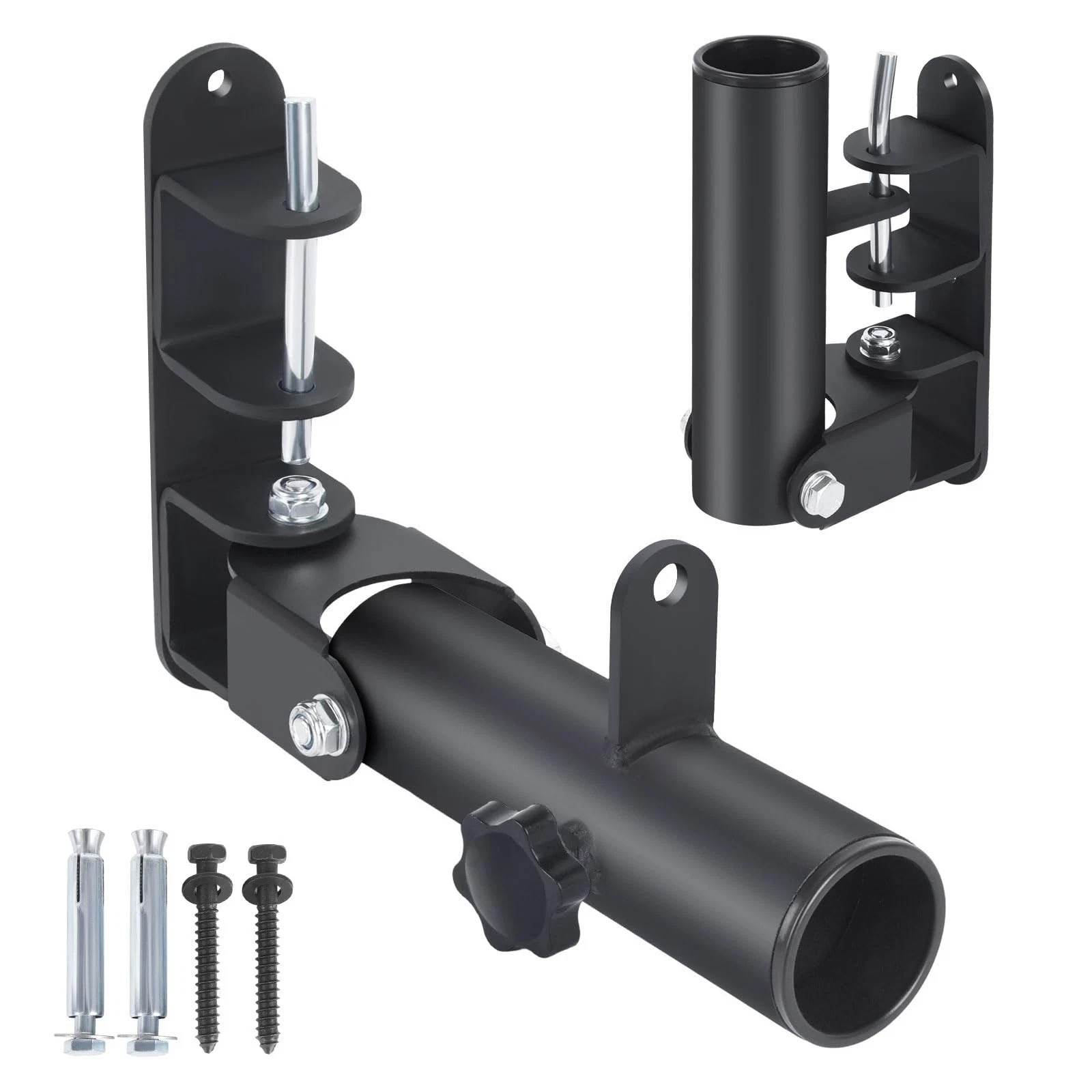 Wall Mounted Landmine Attachment for 1" Standard Bar and 2" Olympic Bars, Hea...