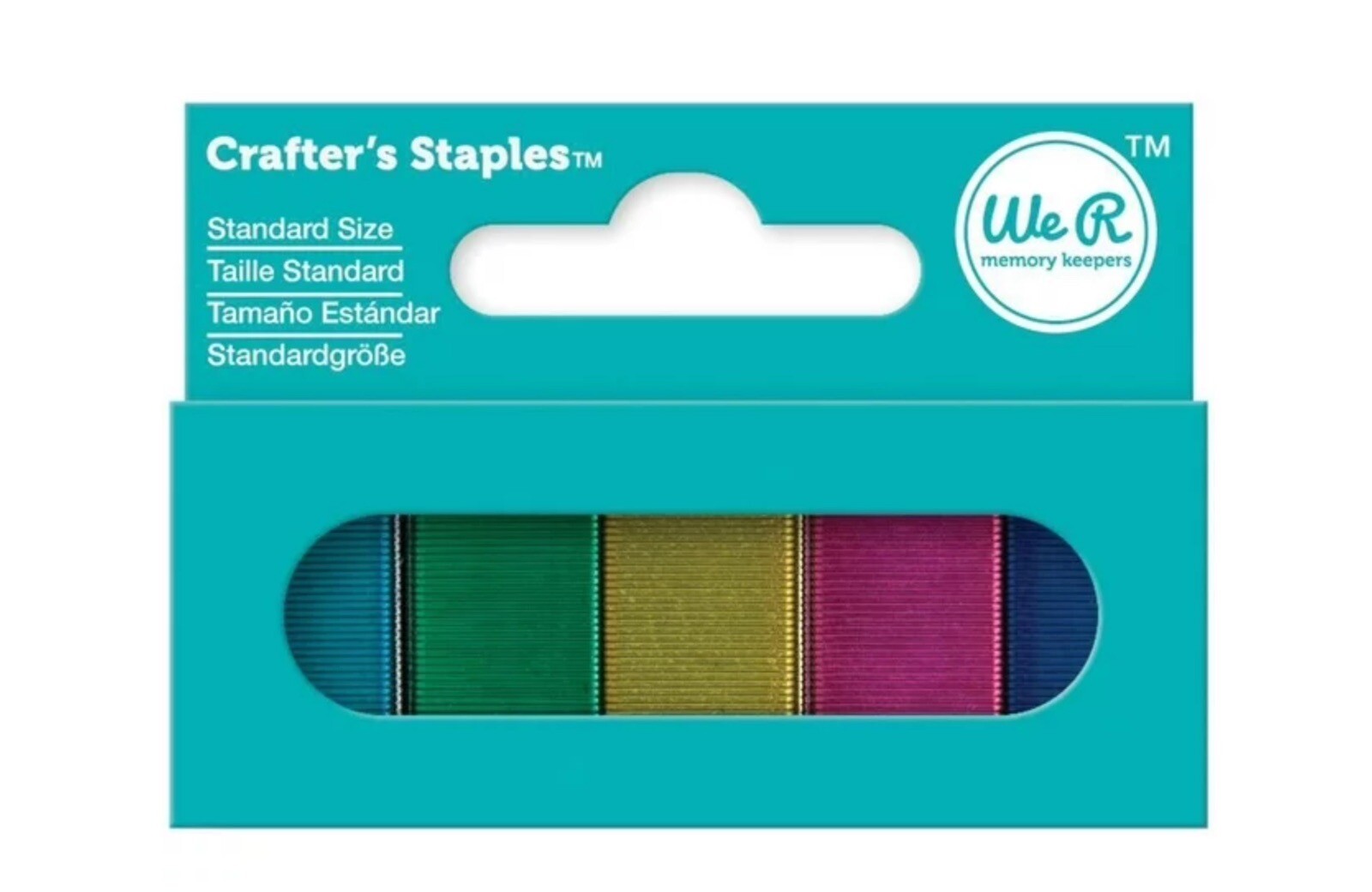 Crafter's Staples 1,500/Pkg-Assorted Colors - 4 Pack