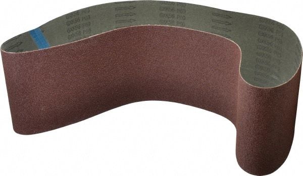 Tru-Maxx 6" Wide x 54" OAL, 60 Grit, Aluminum Oxide Abrasive Belt Aluminum Ox...