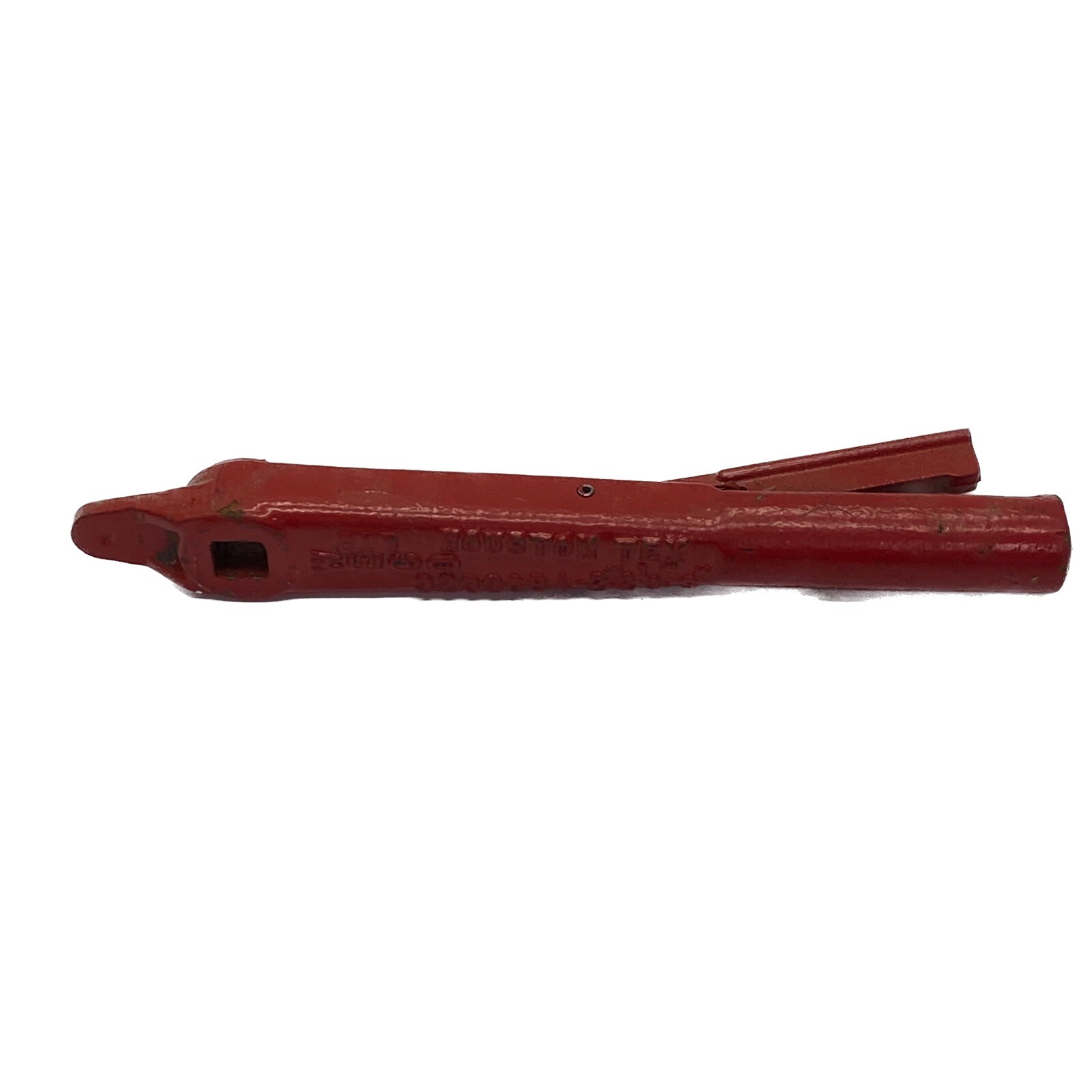 USED WECO 5/8” ID Square Red Iron Butterfly Valve Handle 3233684