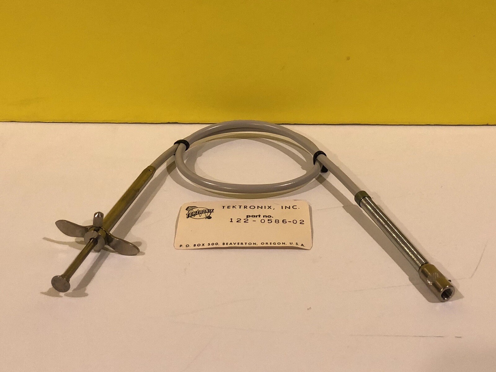 Tektronix 122-0586-02 Shutter Cable Assembly. For C Series Cameras. New!