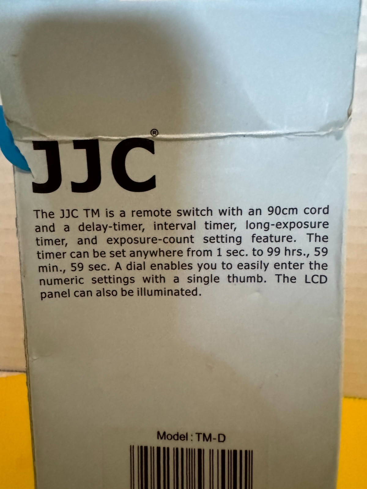 JJC TM-D Multi-Function Timer Remote Control Black for Panasonic Lumix Camera