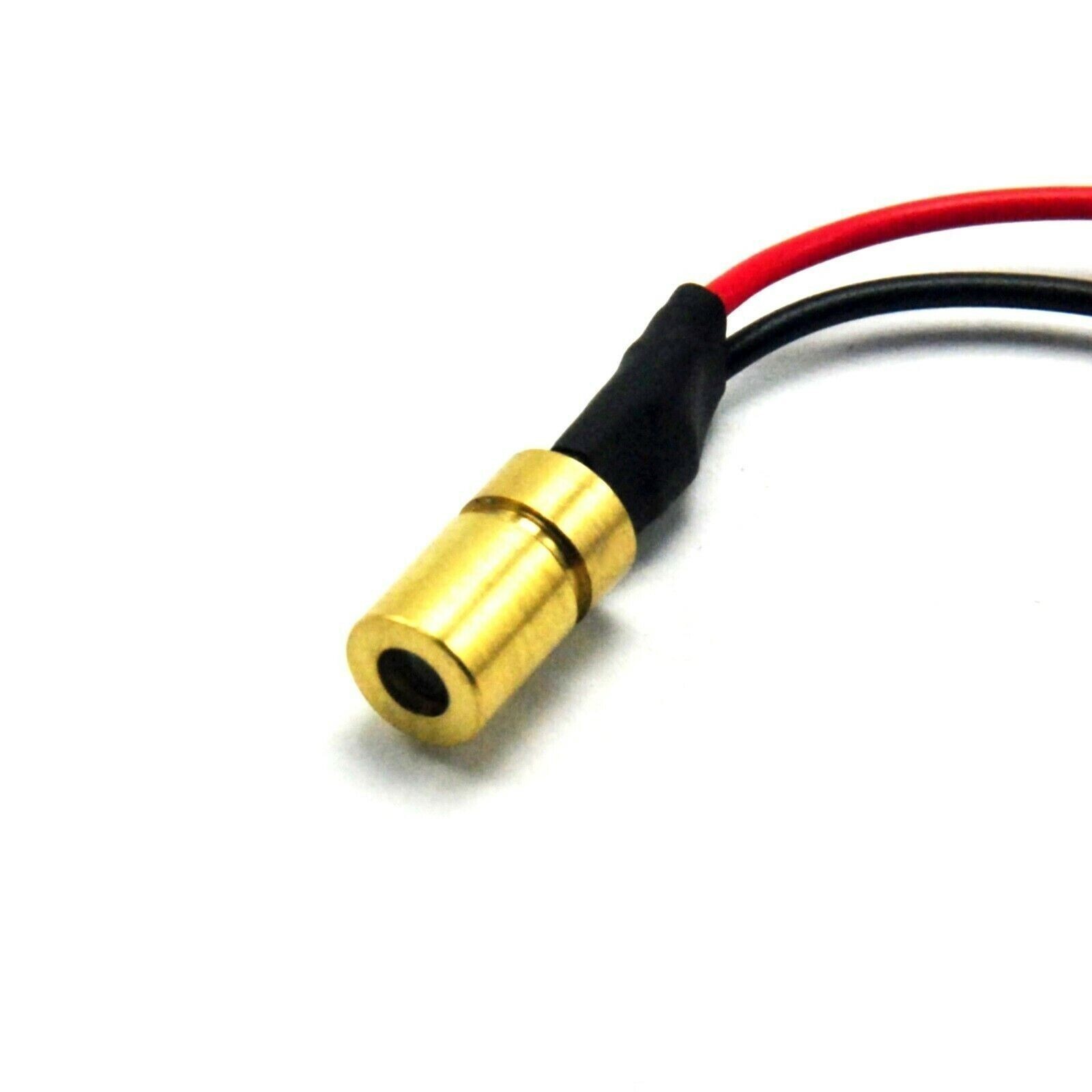 5pcs 635nm 5mW Red Dot Focusable Laser Diode Module 3V Brass LED