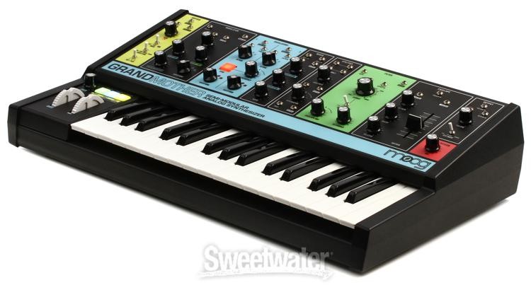 Moog Grandmother Semi-Modular Analog Synthesizer and Step Sequencer