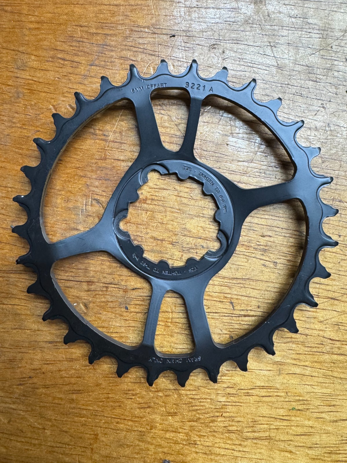 SRAM X-Sync 2 Eagle Steel Direct Mount Chainring 32T 6mm Offset