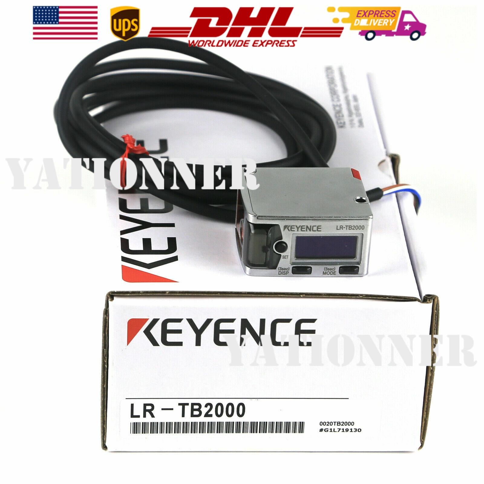 New In Box KEYENCE LR-TB2000 All Purpose Reflective Sensor 2M