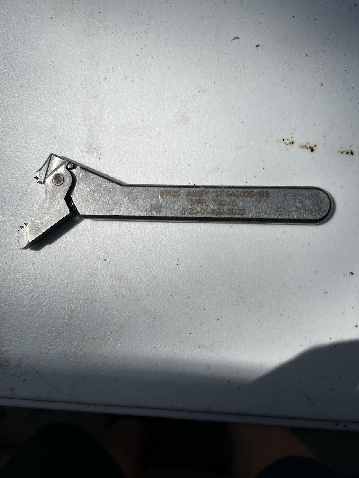 AMRAAM fin Tool 5120-01-392-2922