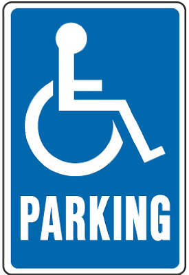 Hy-Ko HW-13 Sign Traffic English Blue Informational 18" H X 12" W