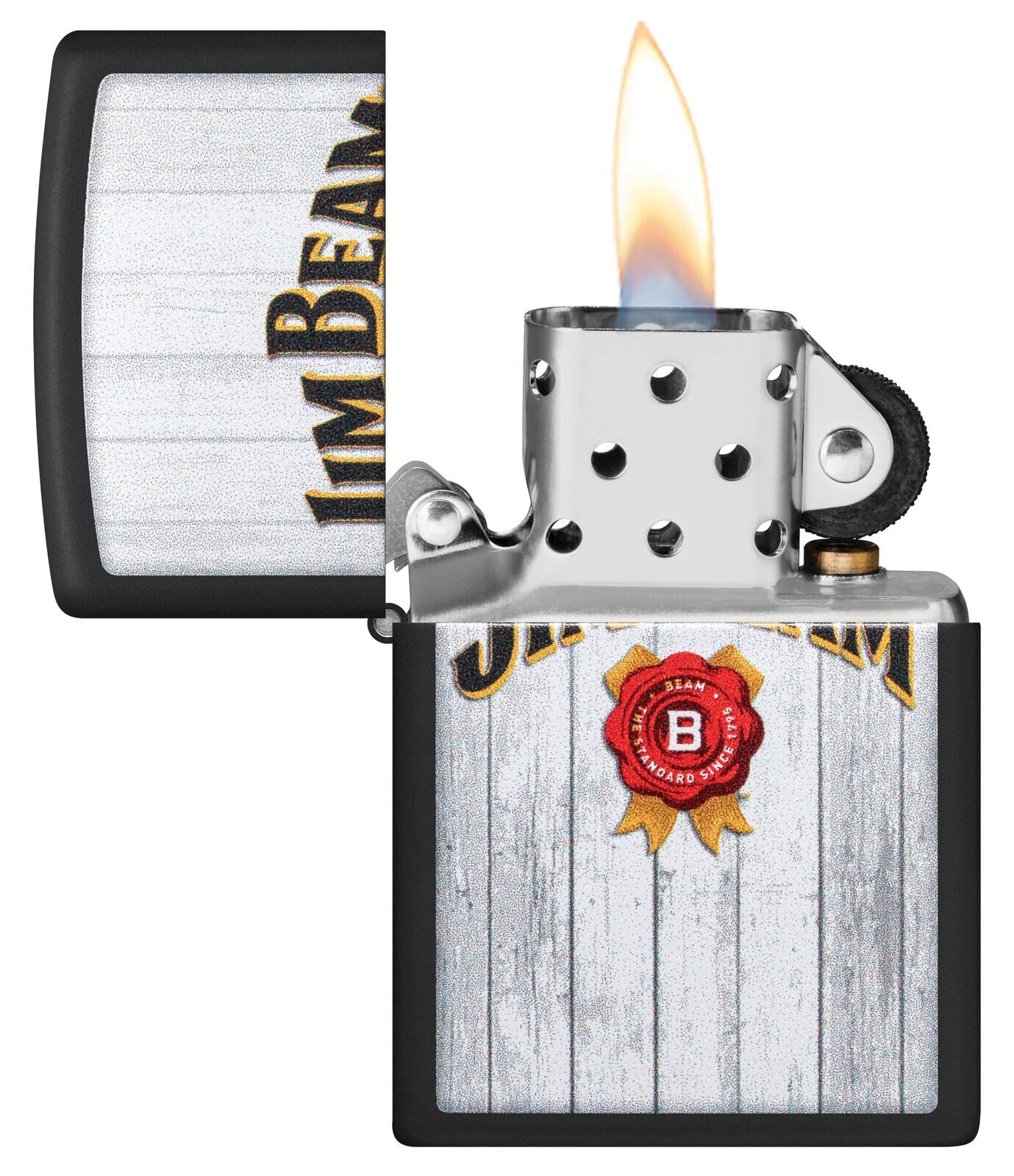 Zippo Jim Beam Black Matte 48741
