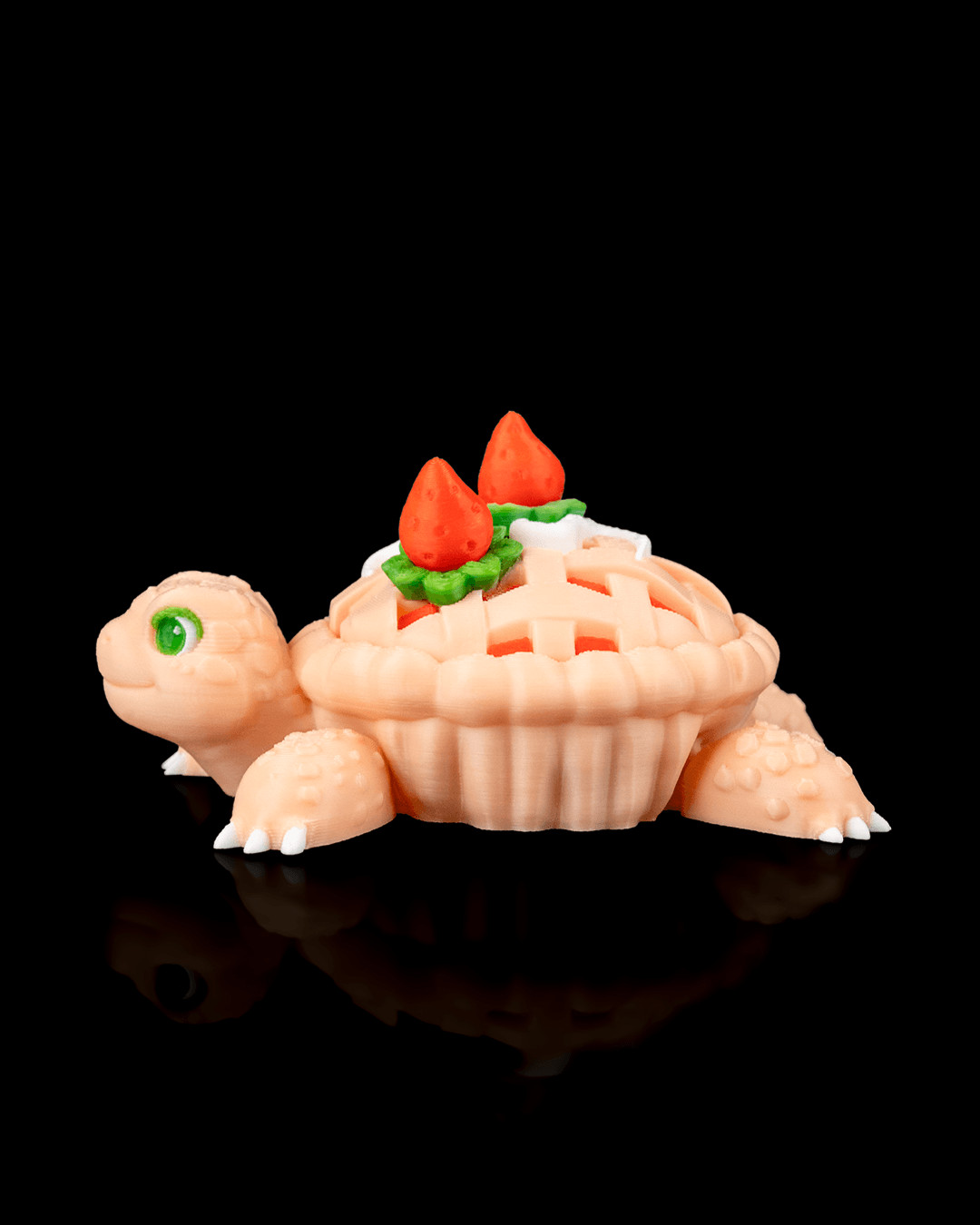 Turtle Berry Pie 3D Printed Cute Collectible Figurine | 3DPrintSWA