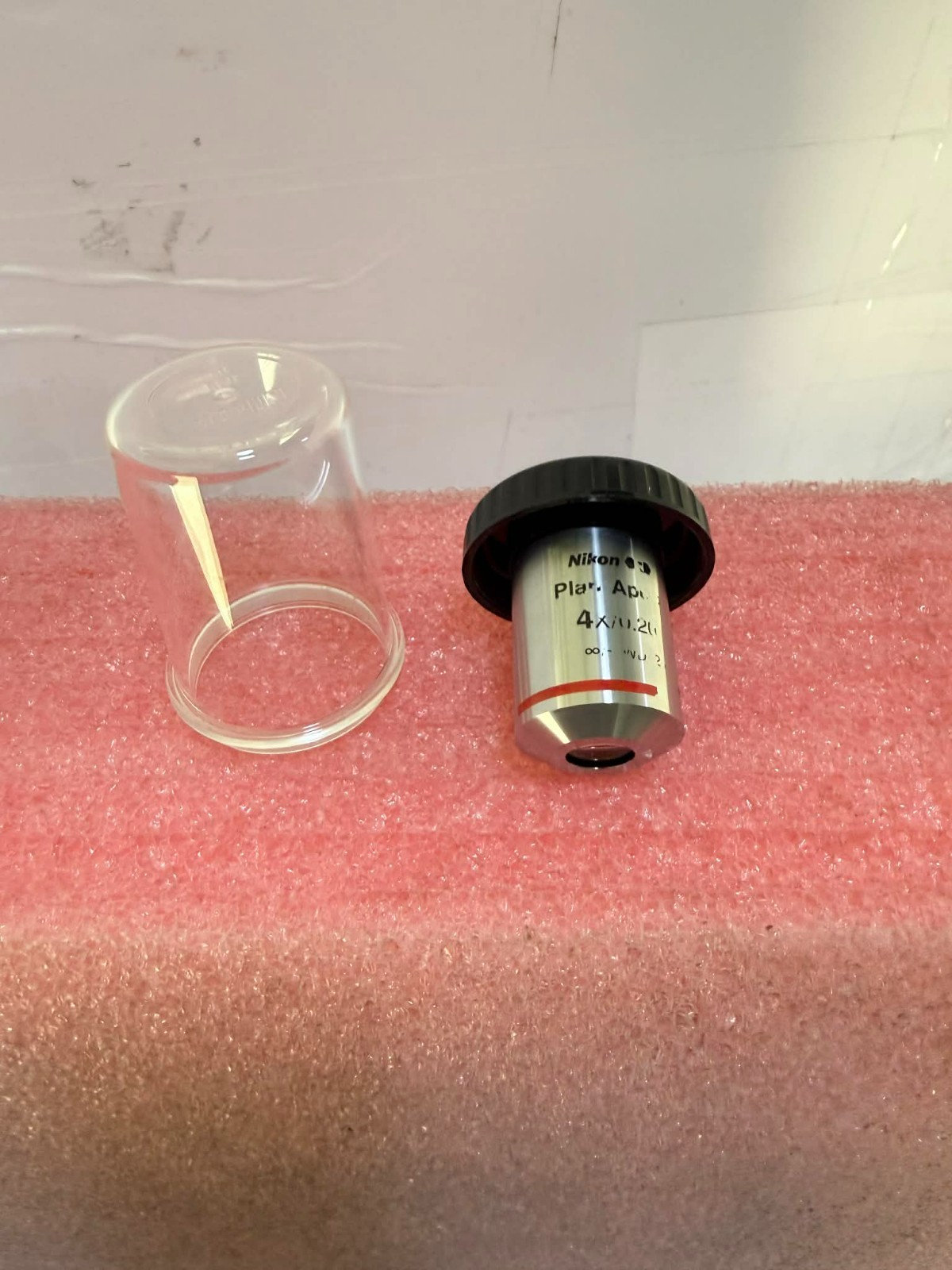 Nikon Microscope Objective Plan Apo Lambda λ 4X/0.20 OFN25 CFI Eclipse ∞/- M25