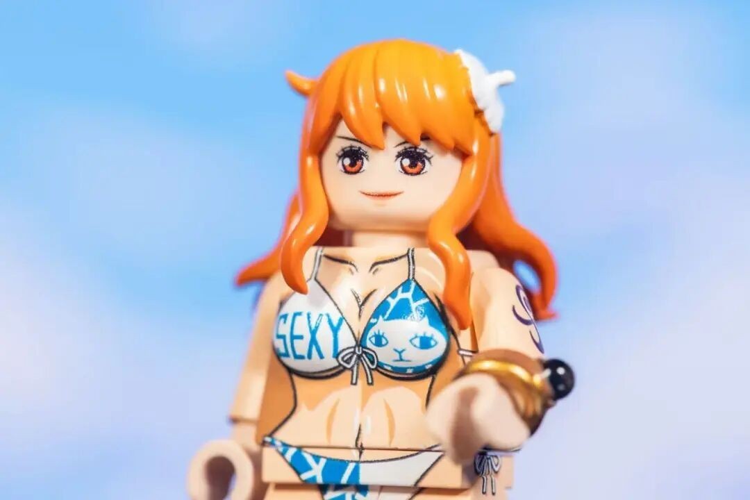 Custom Molded Figurine Accessory - One Piece Nami