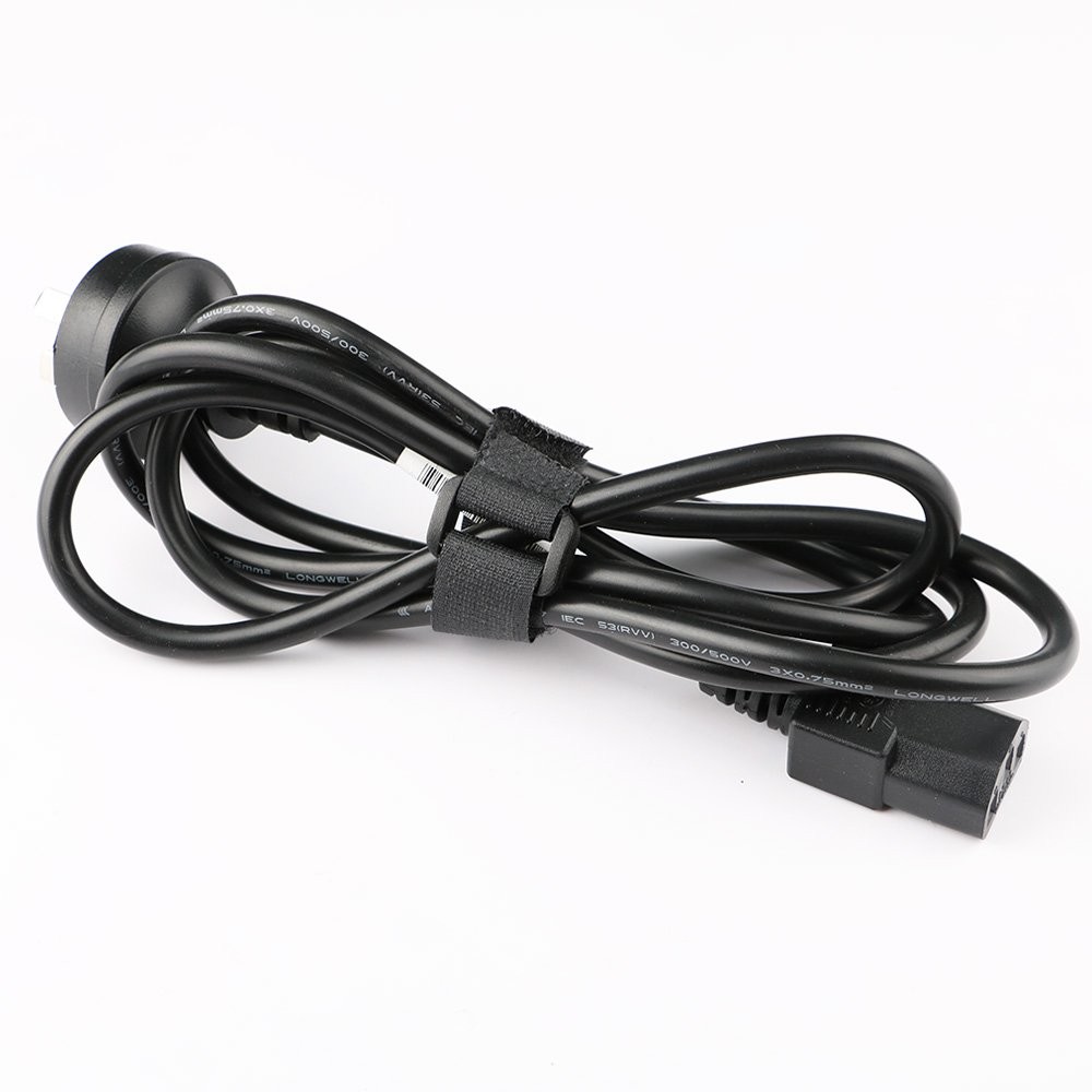 FULARR 30Pcs Cable Straps, Reusable Ties & Cinch Strap Set, Black