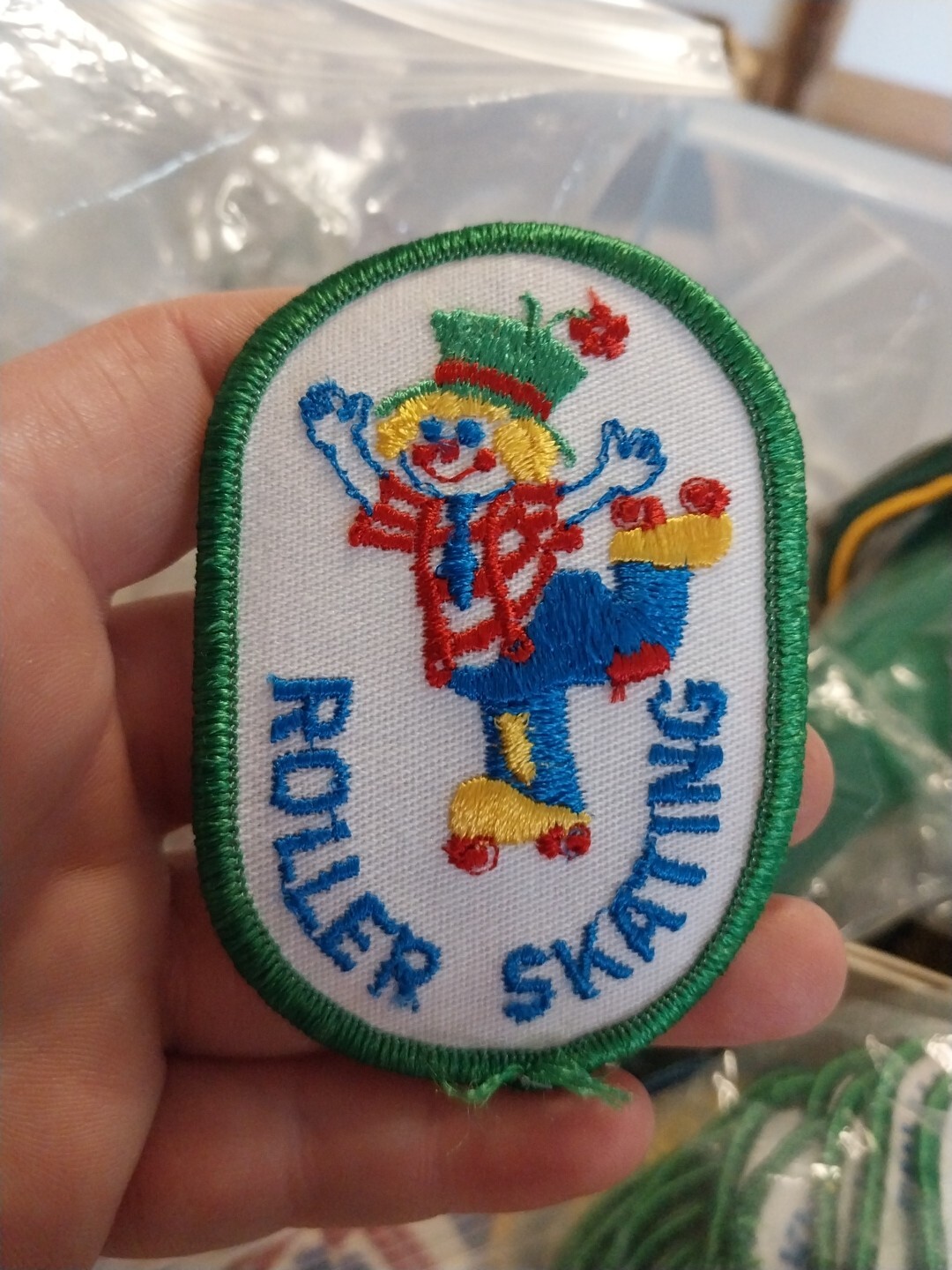 Roller Skating - GSA activity fun patch