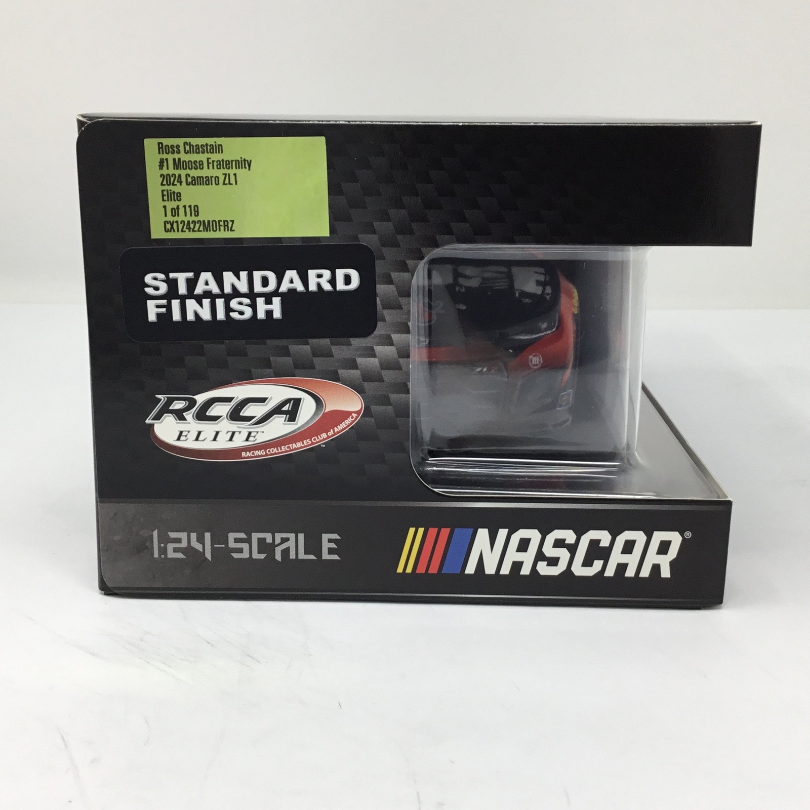 Ross Chastain 2024 Moose Fraternity Foil Number 1:24 Elite Diecast