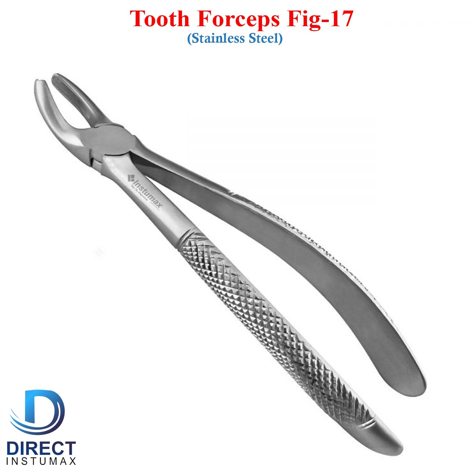 Tooth Extracting Extraction Forceps Fig 17 Right Upper Molar Dental Instruments