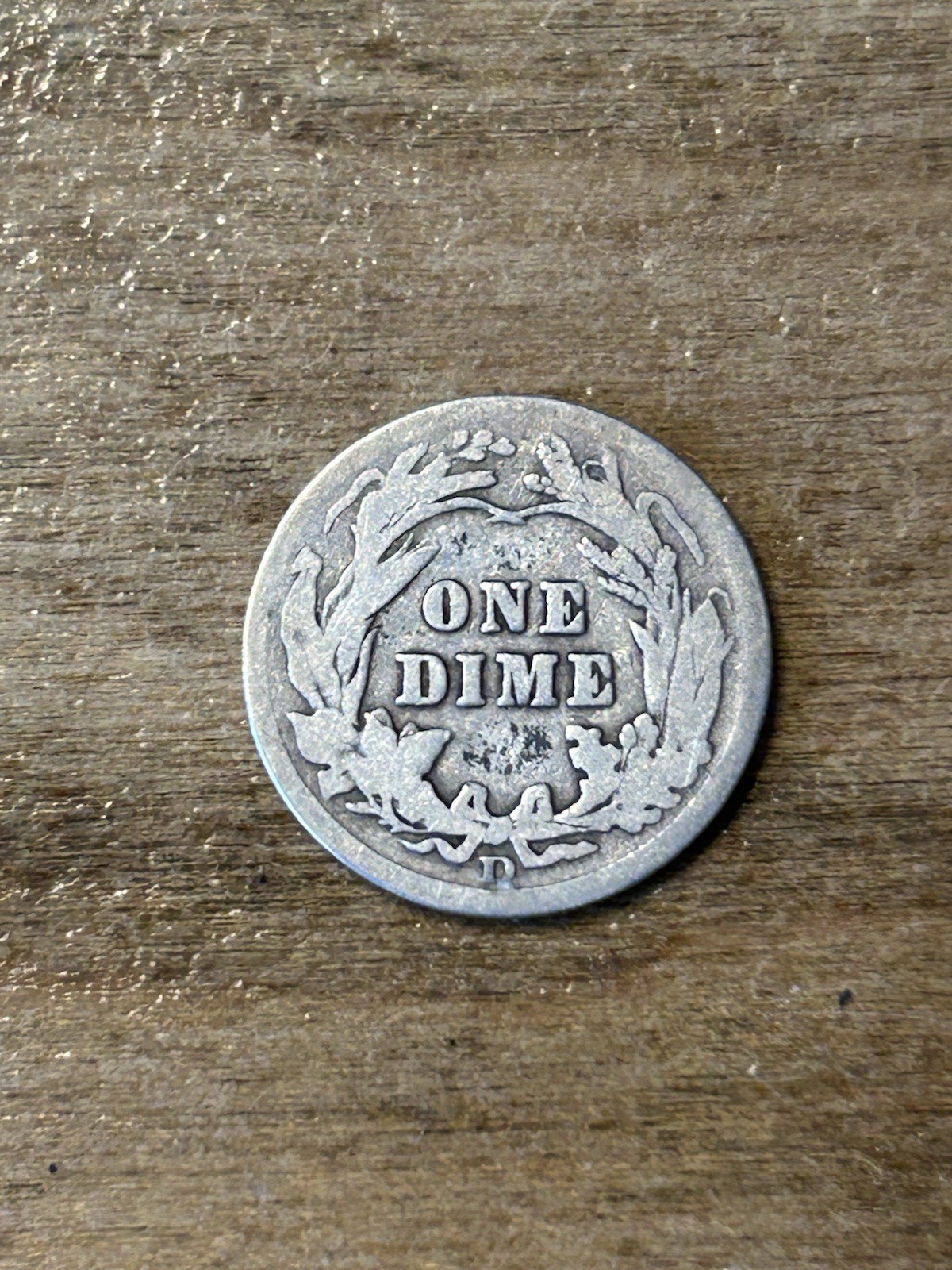 1908D Barber Dime G+