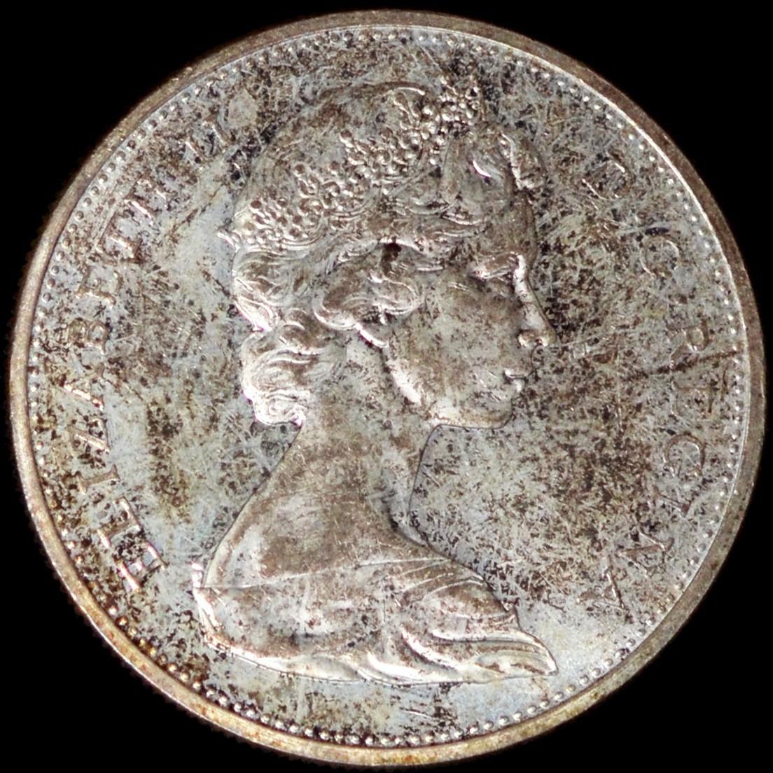 1965 Canada Queen Elizabeth II Silver $1