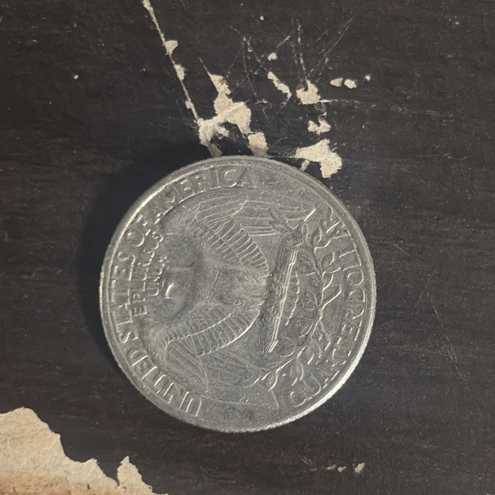 1977 Quarter No mint Mark