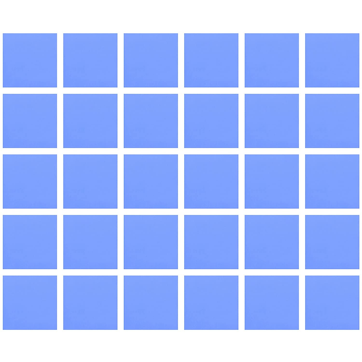 30Pcs 20x20x1mm Soft Silicone Thermal Conductive Pads Heatsink IC Chipset Nor...
