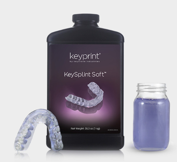 KeyPrint KeySplint Soft .5KG OR 1 KG For Splints, Night Guards & Bleaching Trays