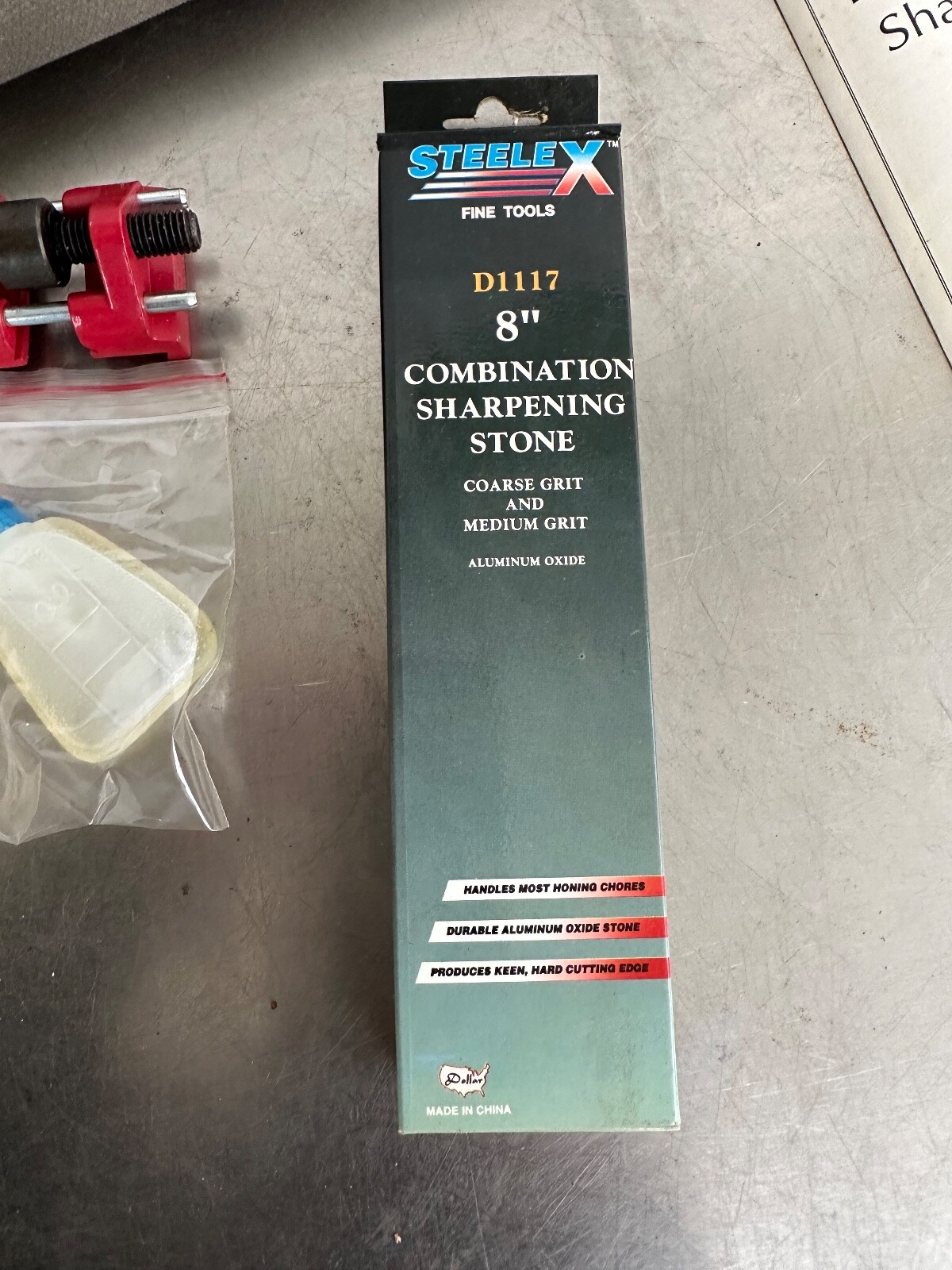 New SteeleX D1118 Knife Sharpening Water Stone #BB