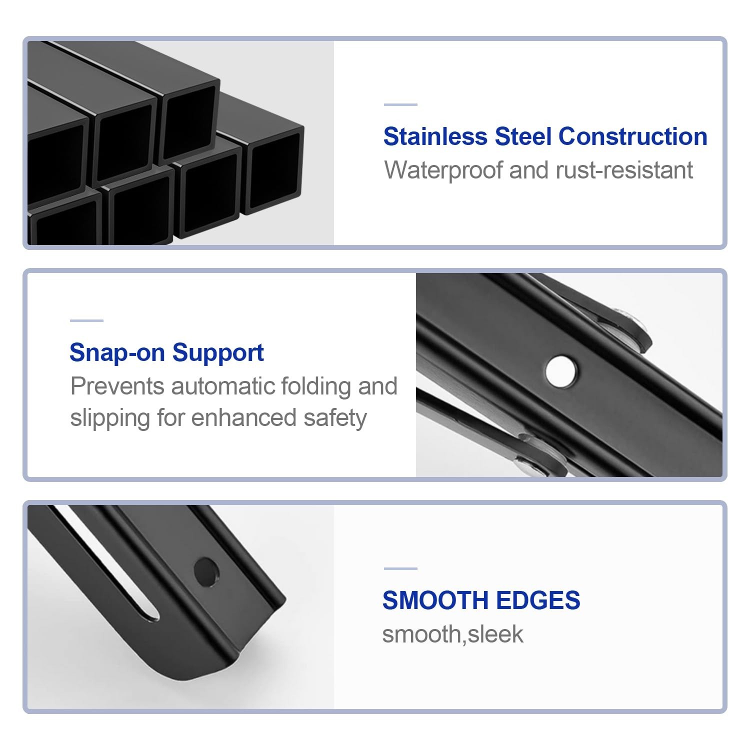 Folding Shelf Brackets 24 inch Foldable Shelf Bracket Heavy Duty Collapsible ...