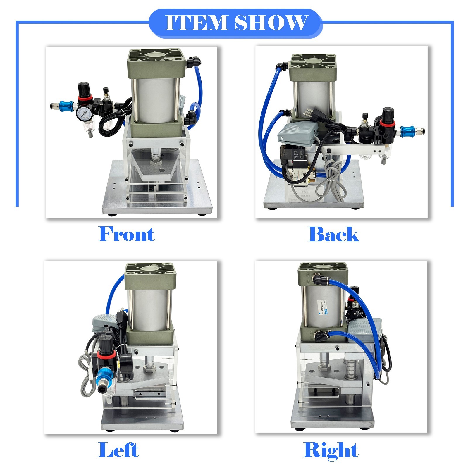 110V Pneumatic Cable Cutting Machine with Foot Pedal Wire/Cable Cutting Machine