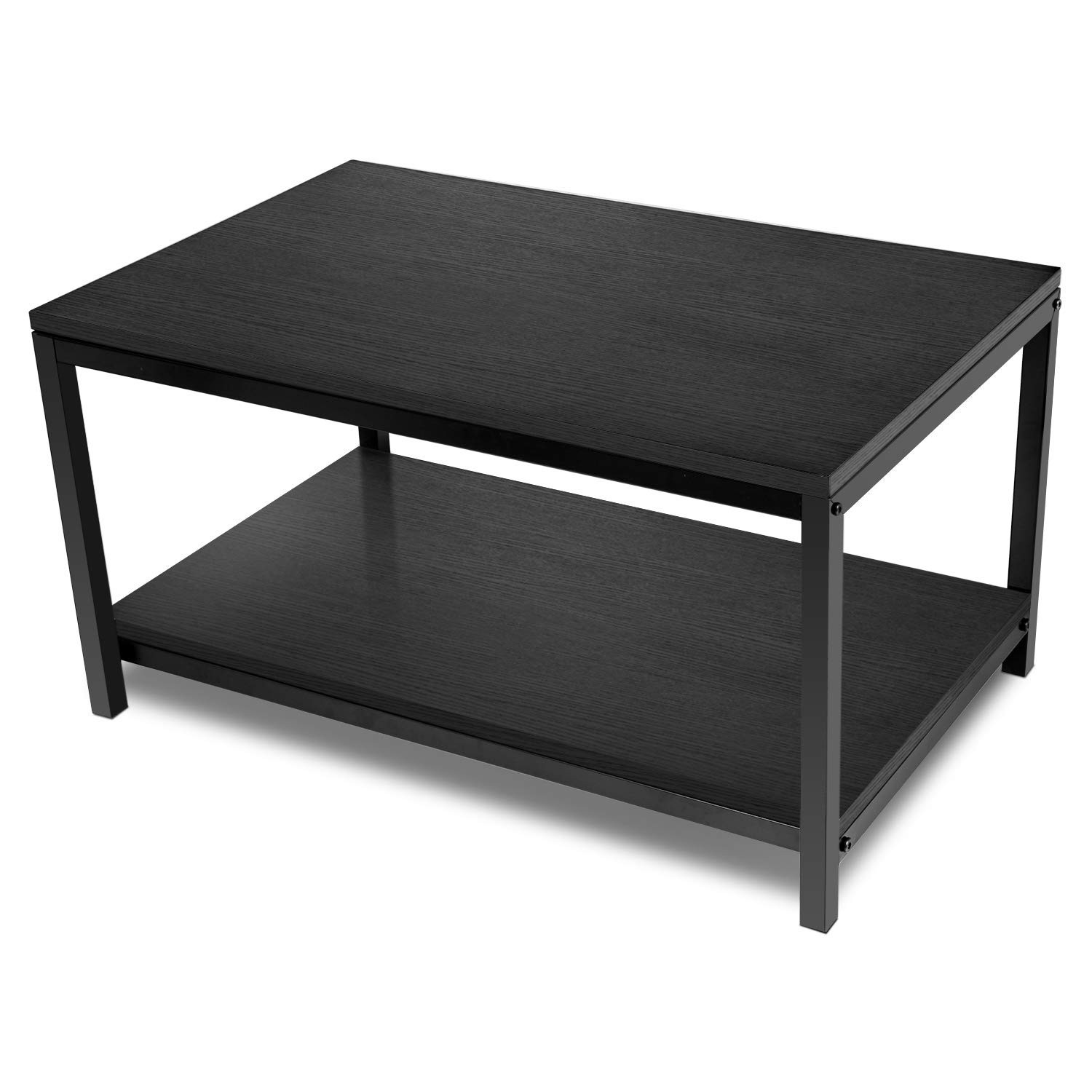 YSSOA 31x20x16 inch Home Table with Storage Shelf for Living Room and Office,...