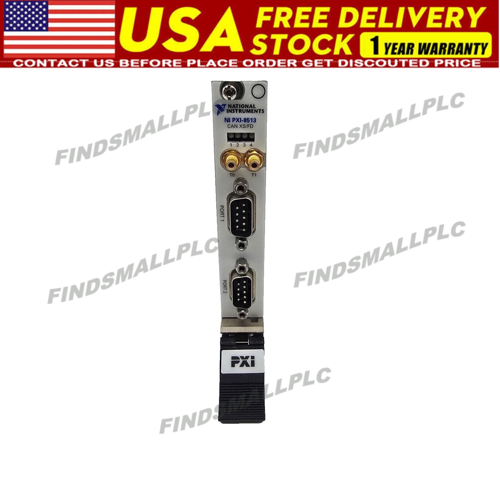 US Free TAX NEW NI PXI-8513 PXI 8513 CAN/XS, XNET 2-port.