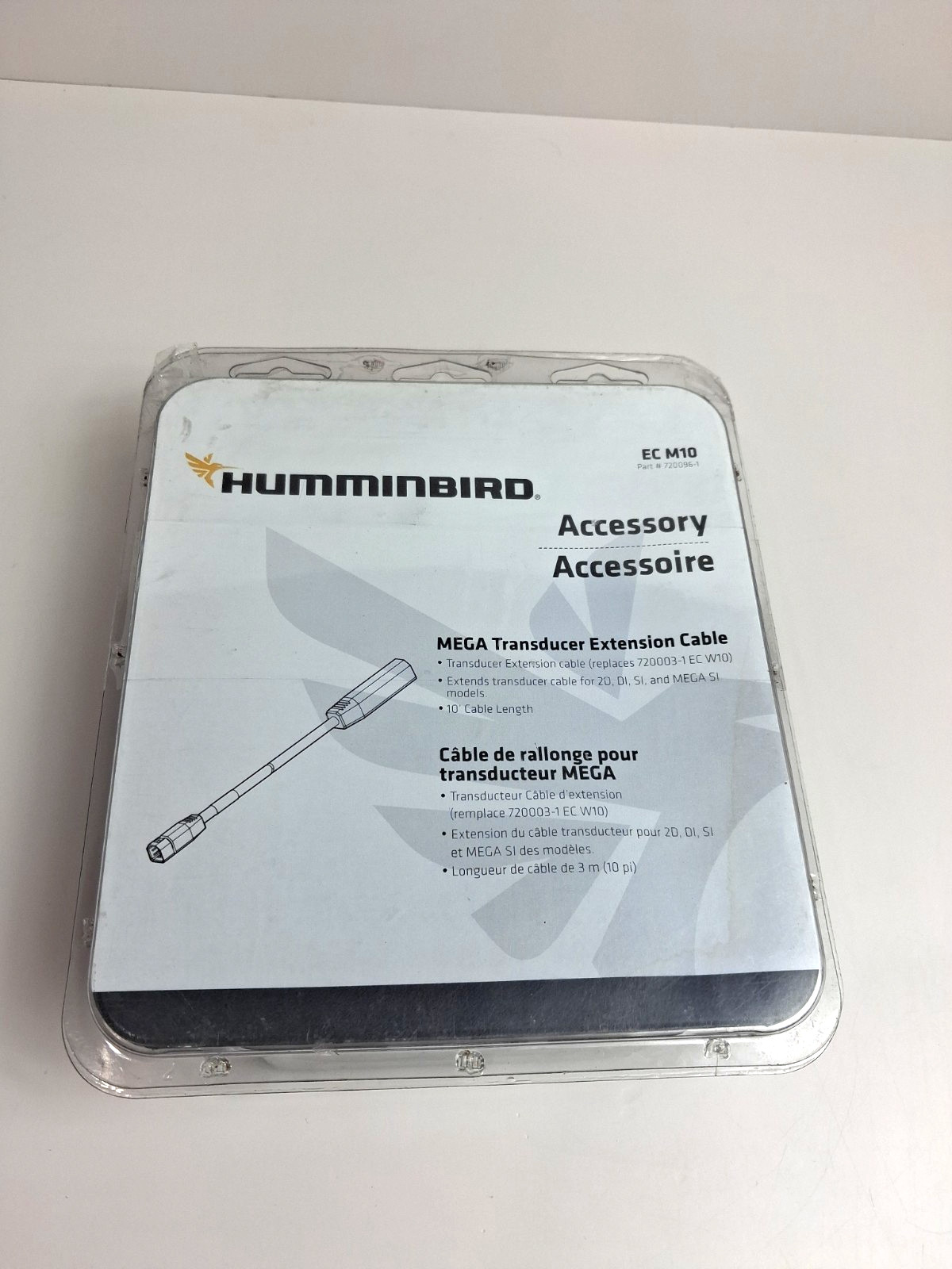 Humminbird EC M10 Part#720096-1 Accessory Mega Transducer Extension Cable