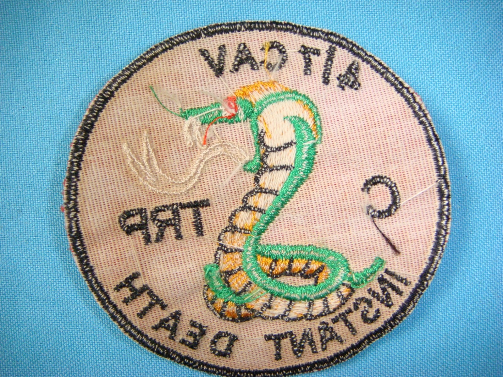 VIETNAM WAR PATCH, US 125th AVIATION Co. (AH) GUNSLINGERS