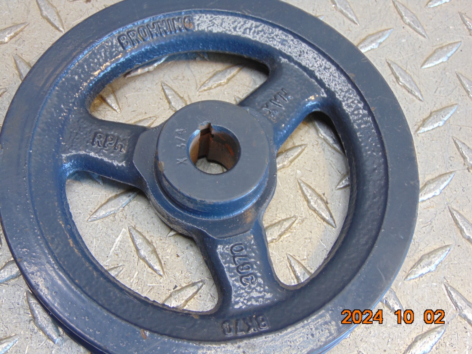Browning BK70X3/4 Sheave 3/4" Bore 1 Groove