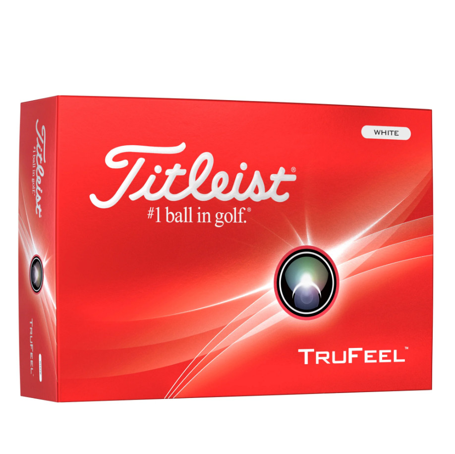 (3 pack) 2024 Titleist TruFeel White