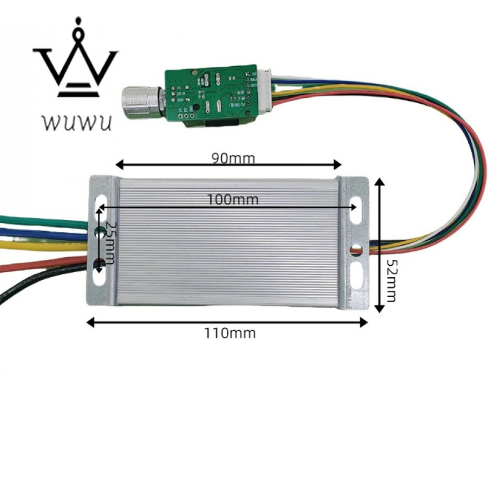 DC6-60V Three-phase DC Brushless Motor Driver Module 750W BLDC Brushless Motor