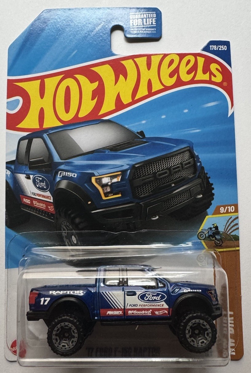 2025 Hot Wheels HW DIRT 9/10 '87 Ford F-150 Raptor 178/250