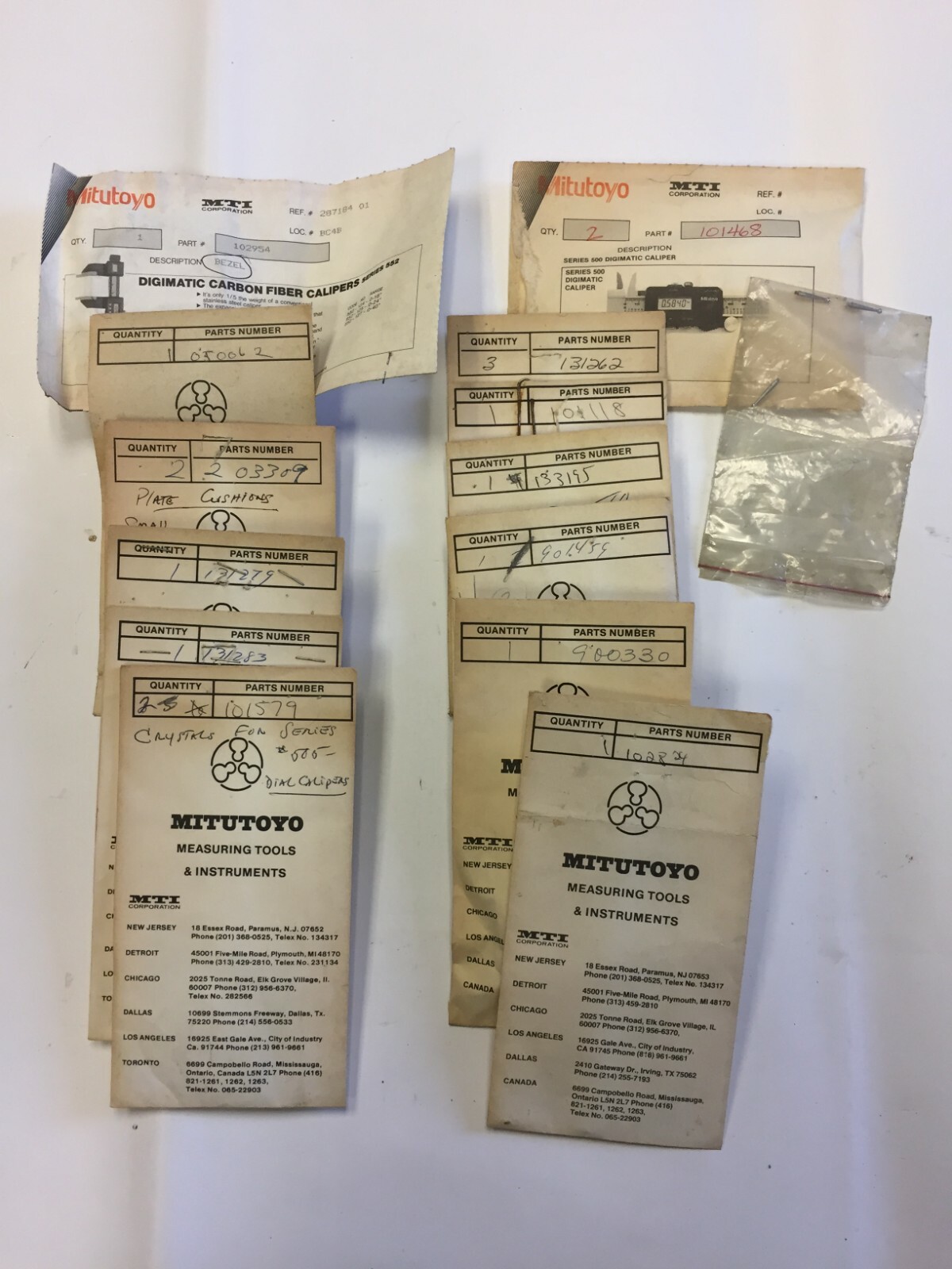 Mitutoyo Parts