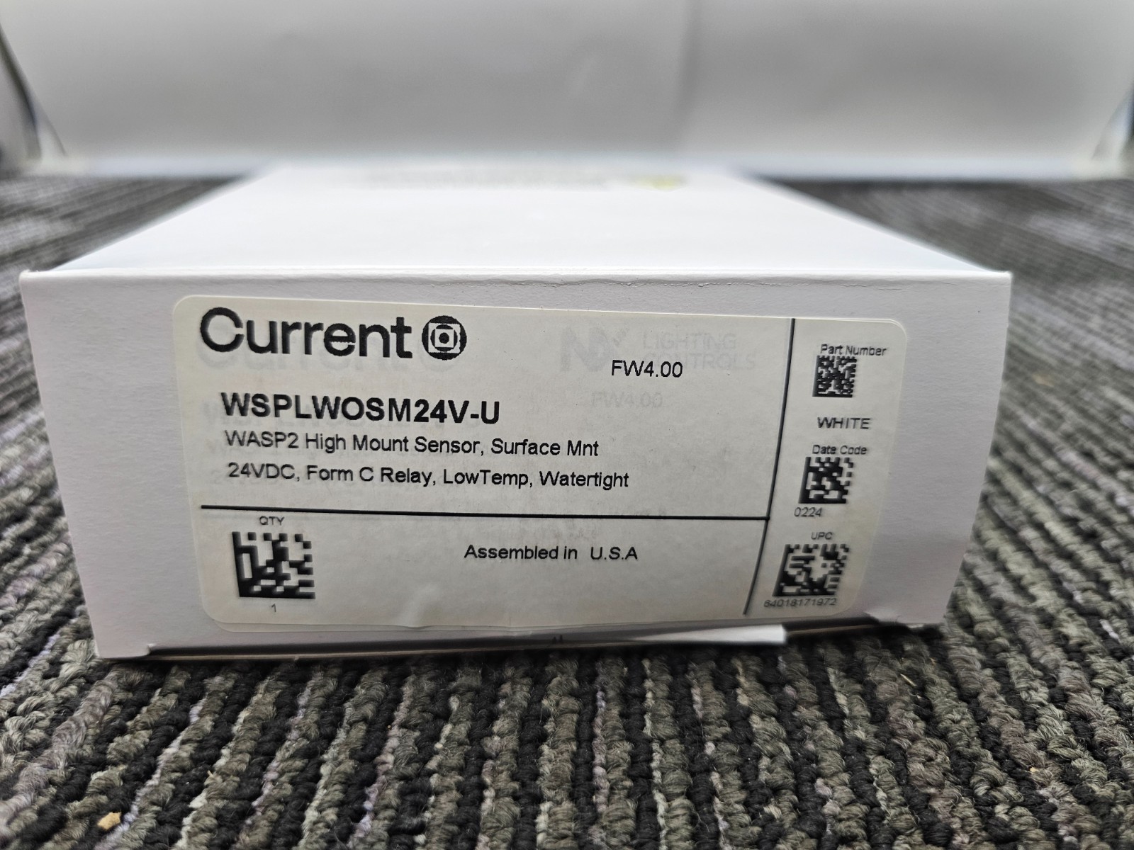 Current WSPLWOSM24V-U WASP2 High Mount Sensor Surface Mount 24VDC Watertight