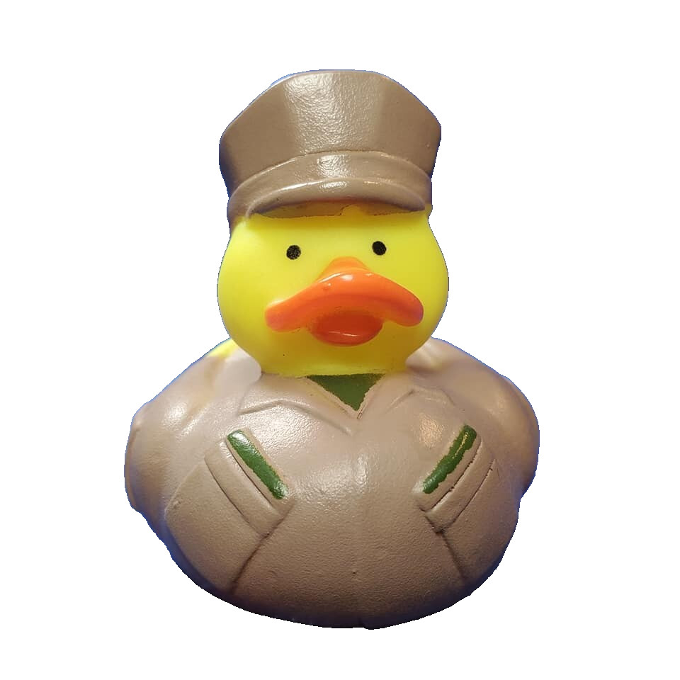 One US Army Intelligence Officer Rubber Duck Military NEW